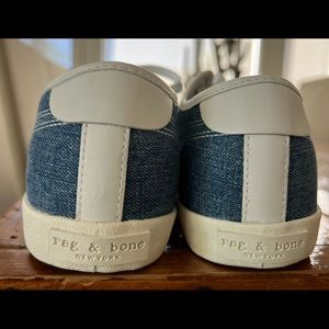 Rag & Bone denim blue sneakers